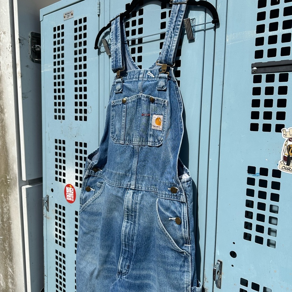 Carhartt Classic Blue Denim Overalls